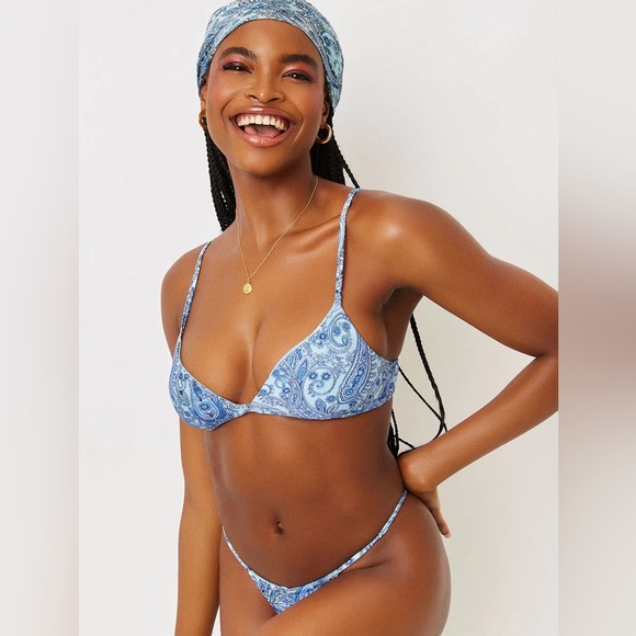 Frankies Bikinis Francesca Shine Top and Francesca shine bottom - Picture 15 of 15